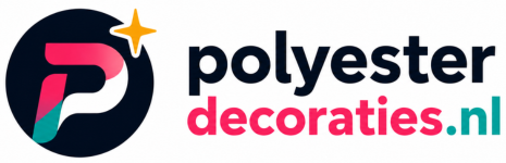 Polyester decoraties logo