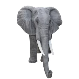 Afrikaanse olifant grijs 195 cm hoog