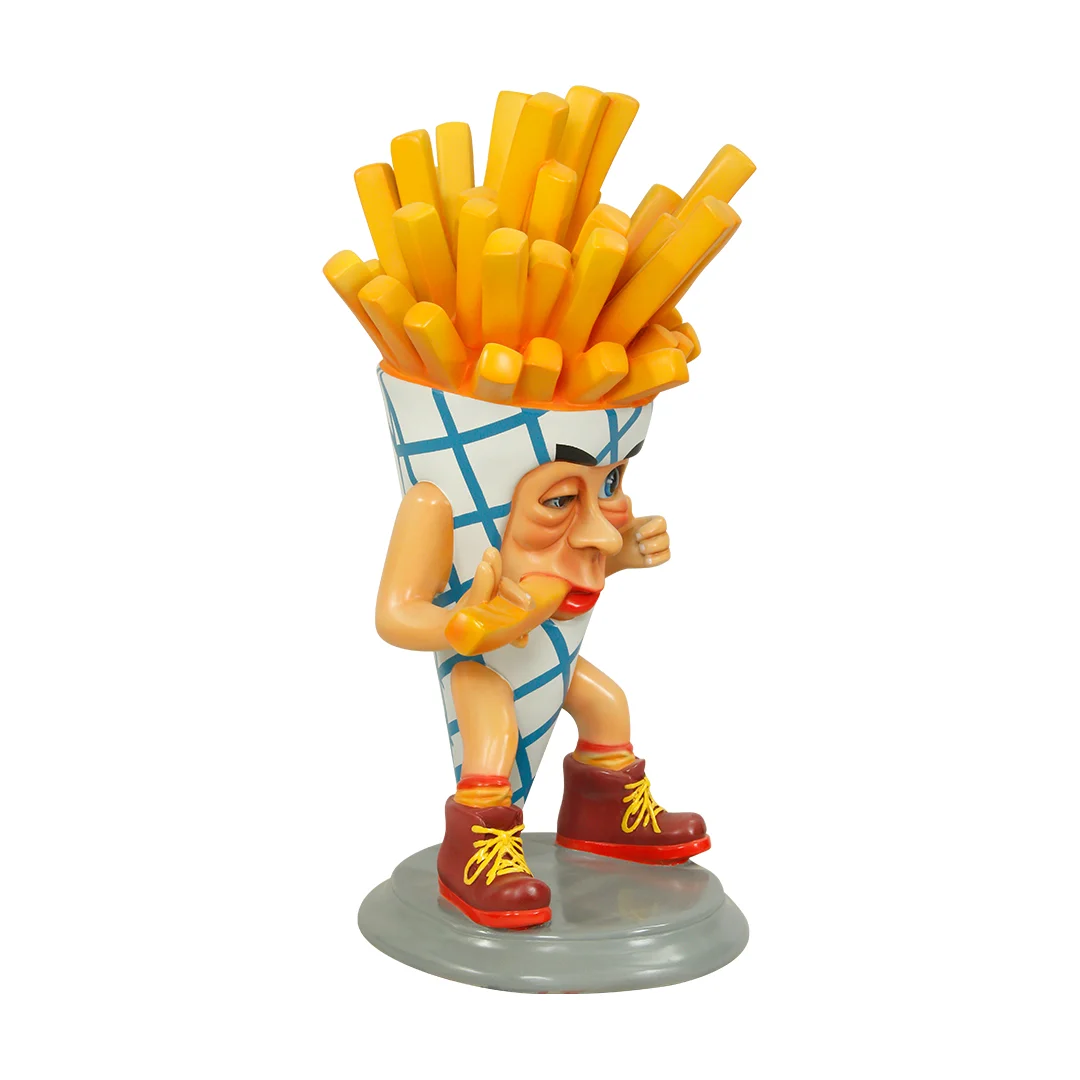 Friet Karakter Decoratiebeeld (80 cm hoog) - Afbeelding 6
