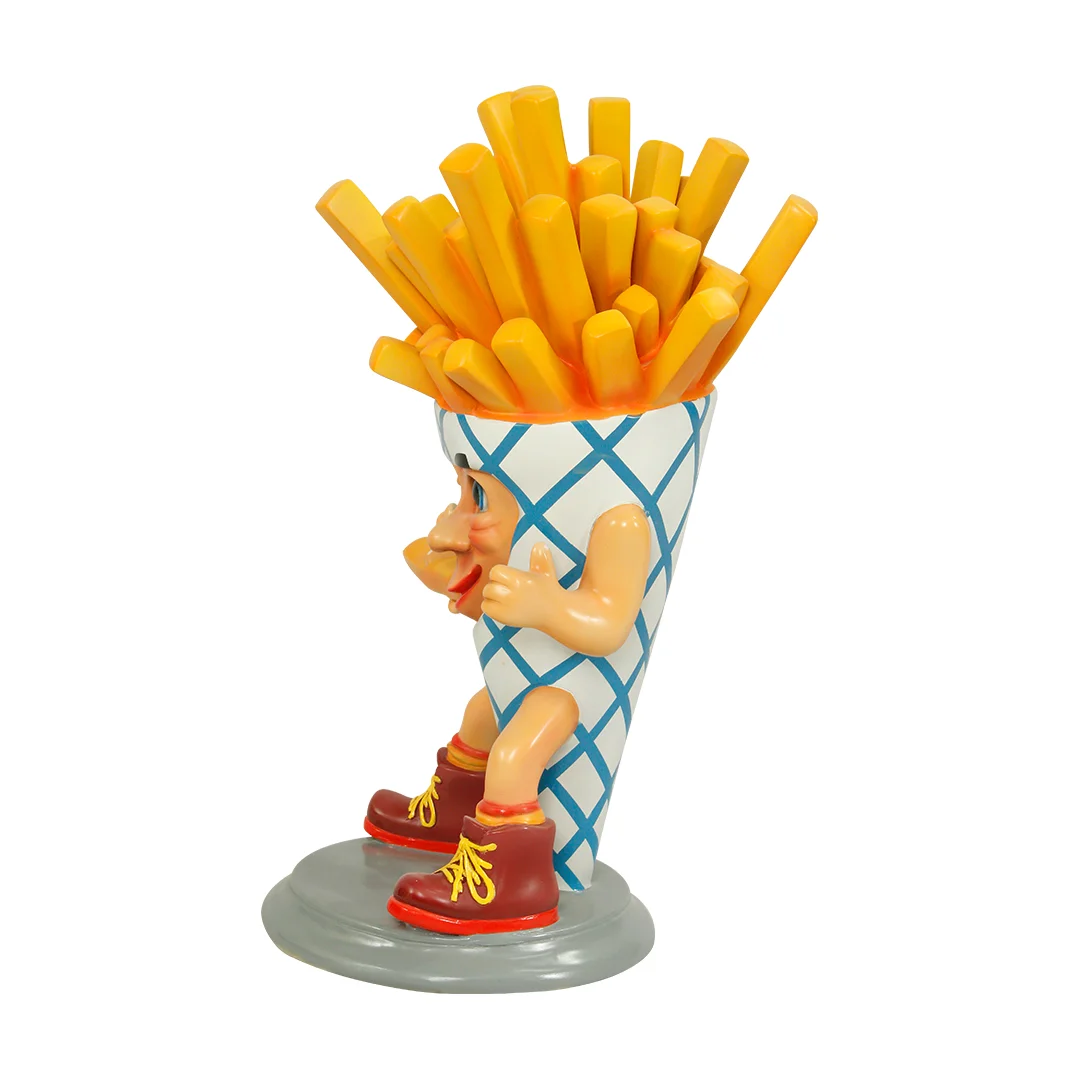 Friet Karakter Decoratiebeeld (80 cm hoog) - Afbeelding 3