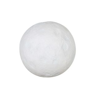Grote polyester sneeuwbal 80 cm