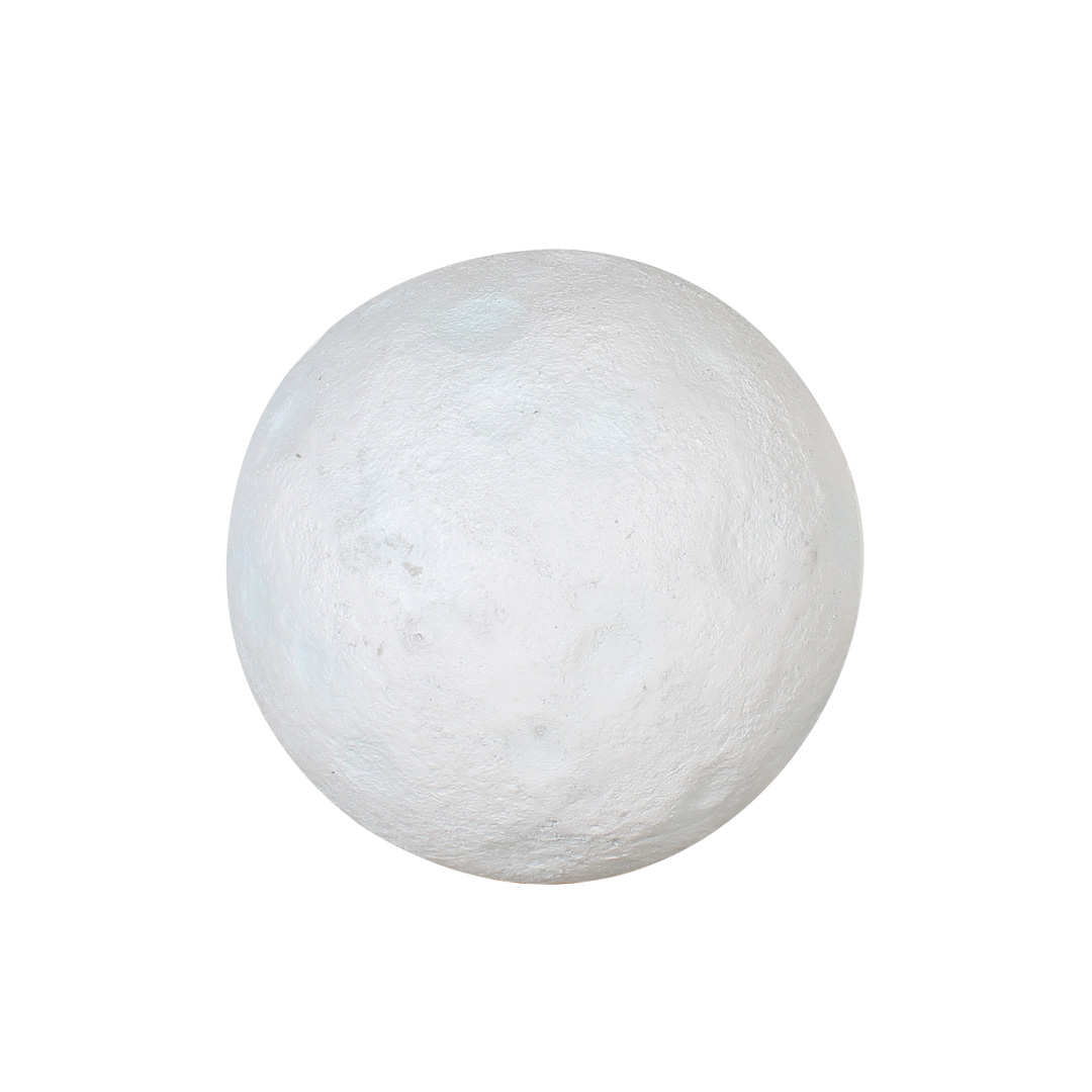Grote polyester sneeuwbal 80 cm - Afbeelding 2