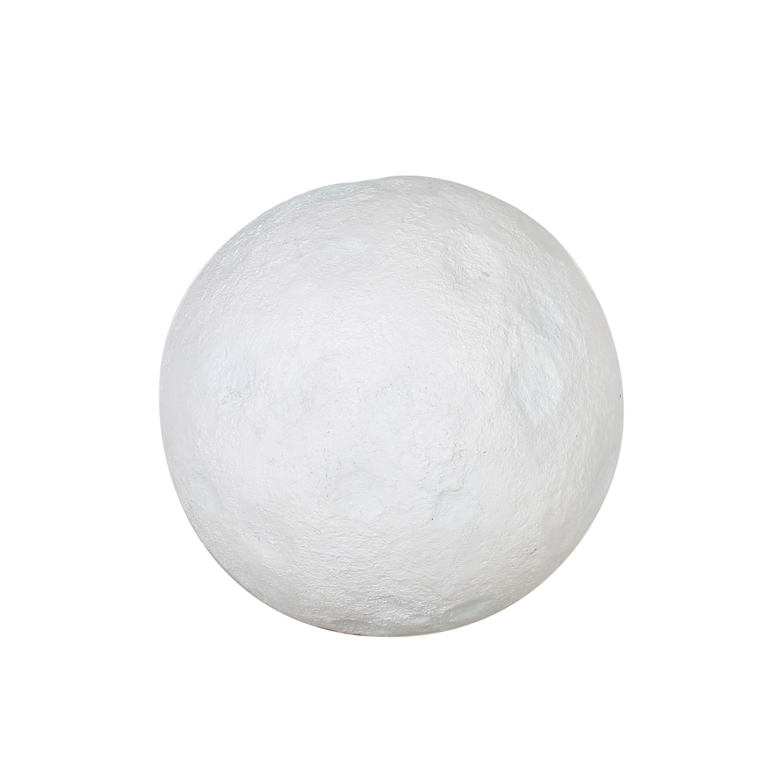 Grote polyester sneeuwbal 80 cm