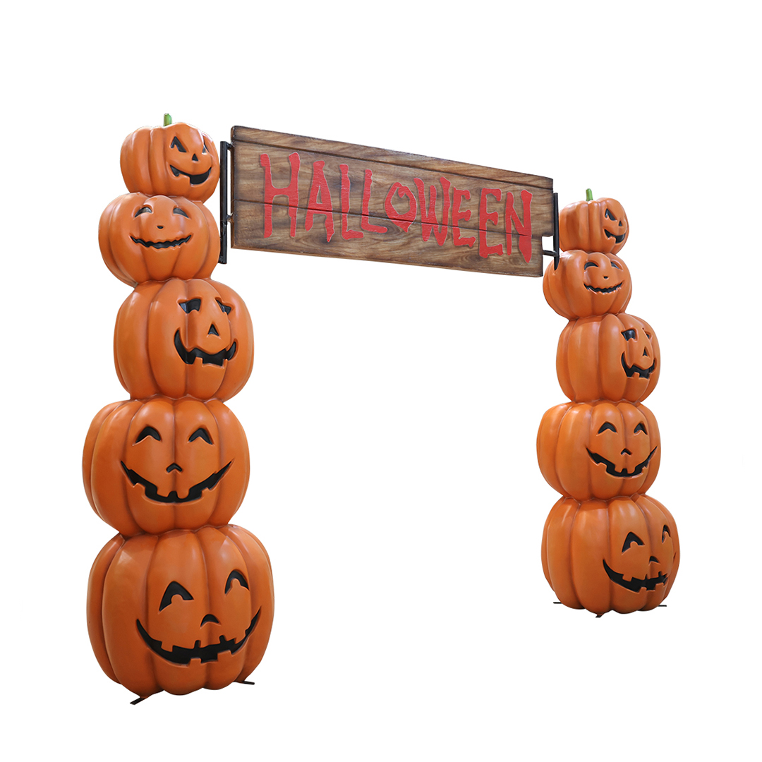 Halloween Pompoen Poort 315 cm - Afbeelding 5