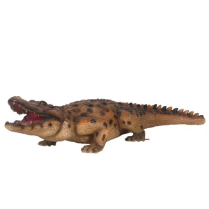 Levensgrote polyester krokodil 220 cm