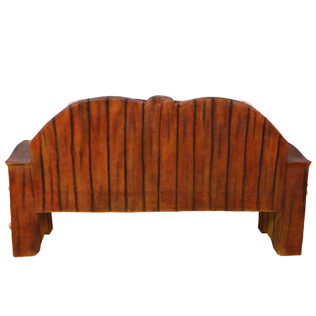 Piraten Bank met Schedels (209 cm breed) - Afbeelding 2