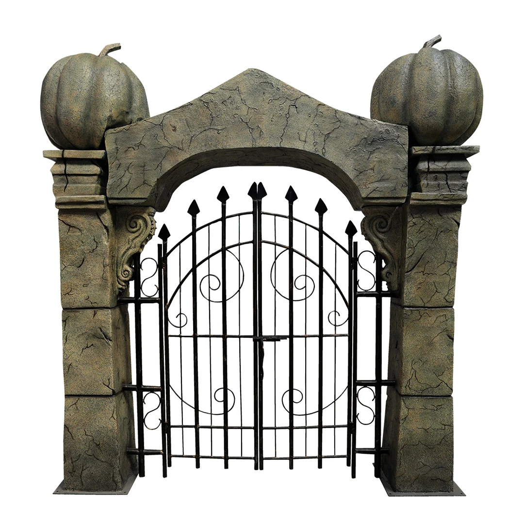 Polyester Halloween Griezelpoort 335 cm - Afbeelding 4