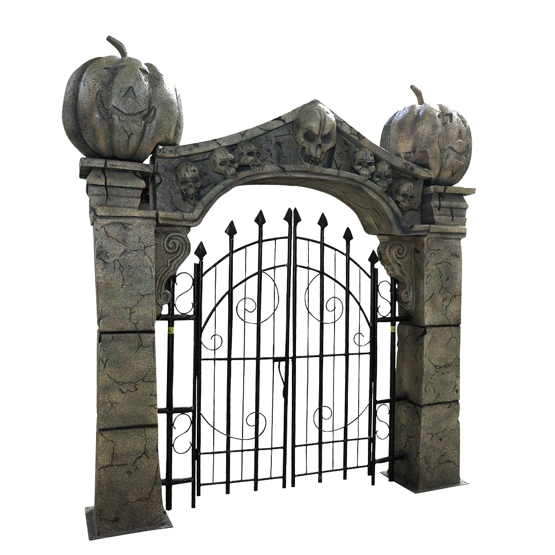 Polyester Halloween Griezelpoort 335 cm - Afbeelding 6
