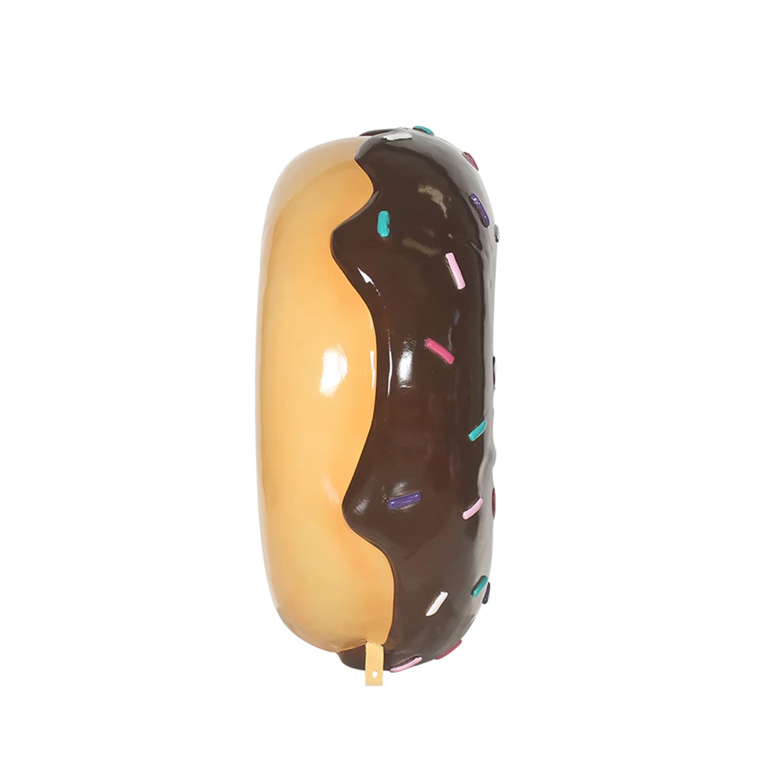 Polyester Hangende Donut chocolade 76 cm - Afbeelding 5