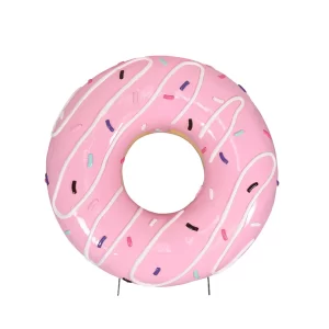 Polyester Hangende Donut roze 76 cm