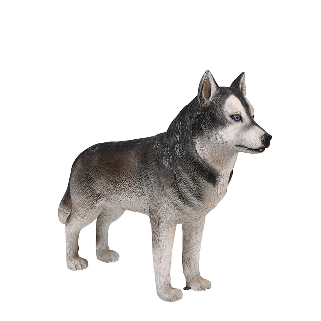Polyester Husky Hond 80 cm - Afbeelding 6