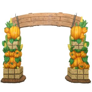 Gigantische Herfst & Halloween Entreeboog (3.4M)