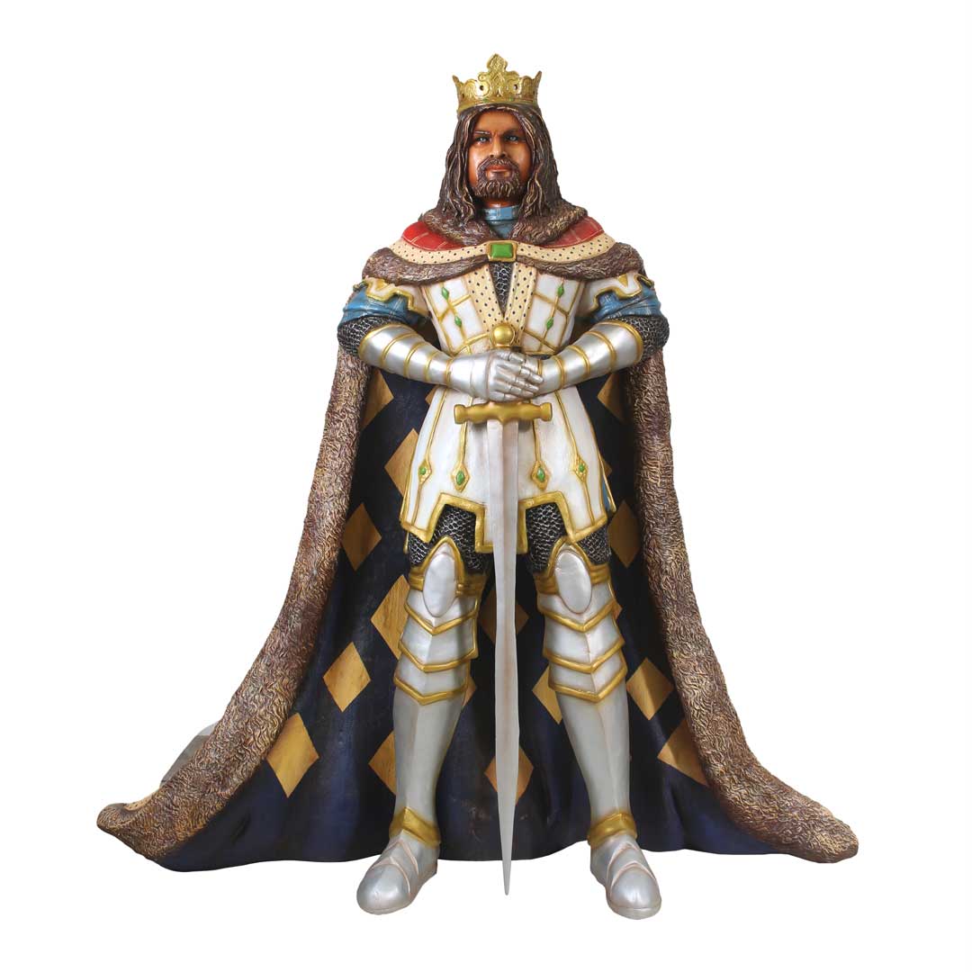 Middeleeuwse Koning met Zwaard