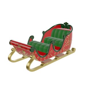 Santa’s Royal kerst slee (135 cm)