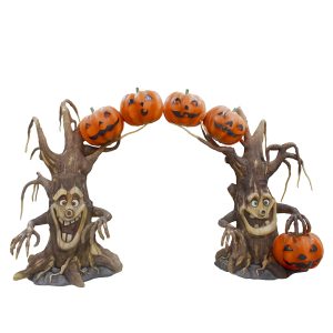 Gigantische Spookboom & Pompoen Entreeboog (2.75M)