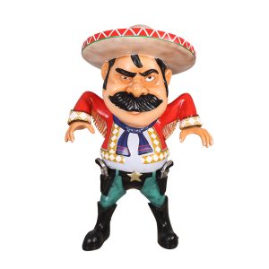 Cartoon mexicaanse cowboy