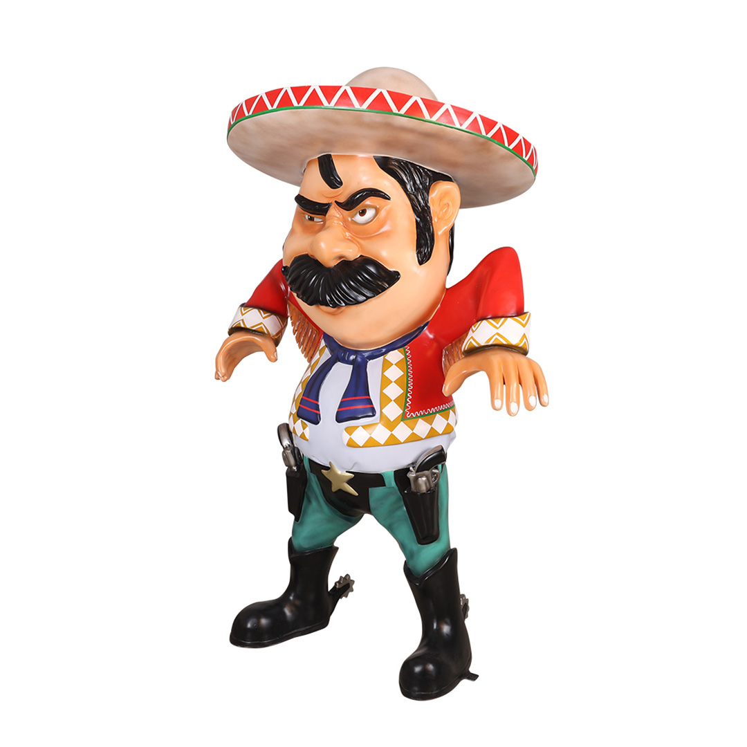 Cartoon mexicaanse cowboy - Afbeelding 2