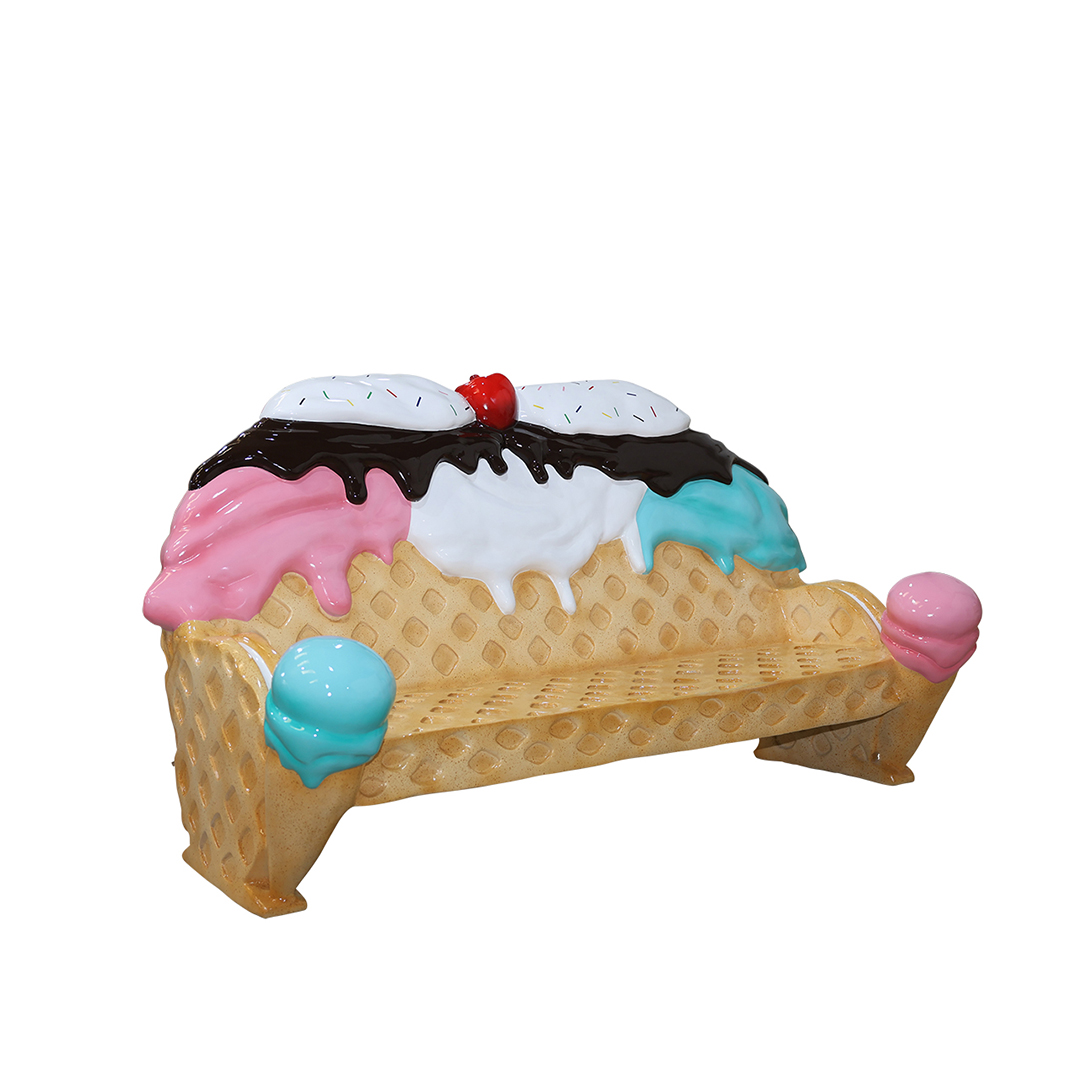 Wafel-ijs bank - Afbeelding 2