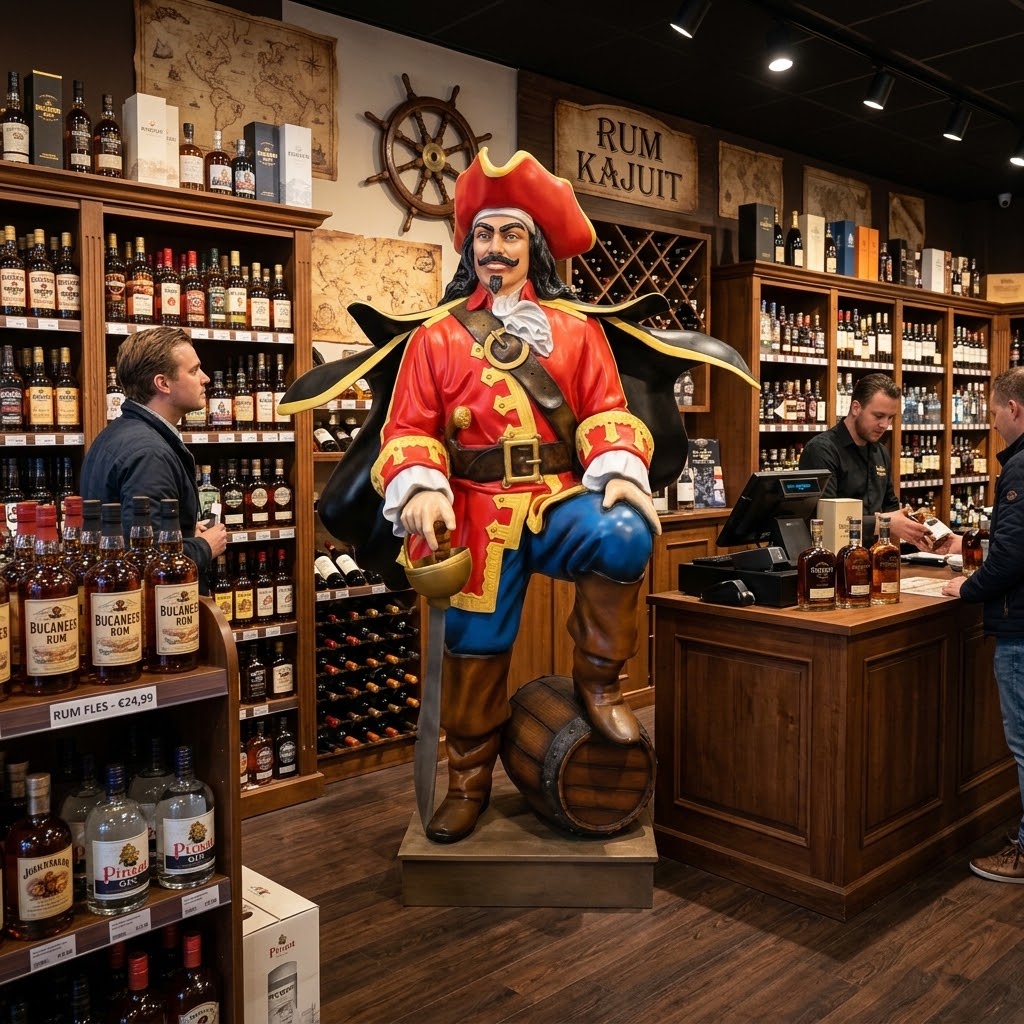Captain Morgan Standbeeld - Afbeelding 2