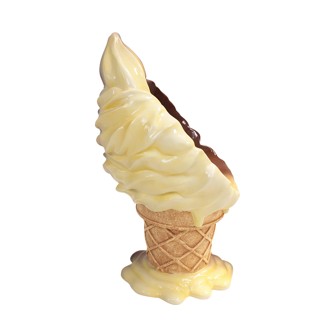Chocolade en vanille-ijs stoel - Afbeelding 5
